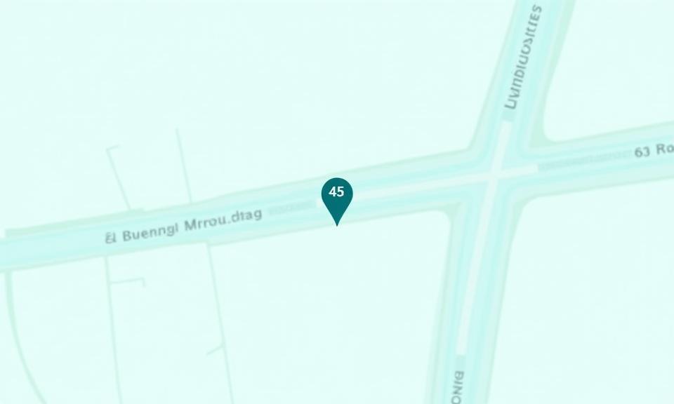 Kartenansicht mit Standortmarker auf 45 Zweibrückenstraße, München